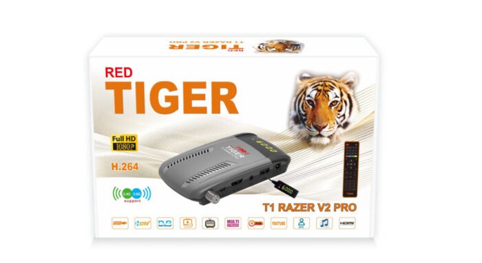 ⁦رسيفر تايقر T1 رايزر الإصدار الثاني البرو   Tiger T1 Raizer V2 Pro 5G⁩ - الصورة ⁦1⁩