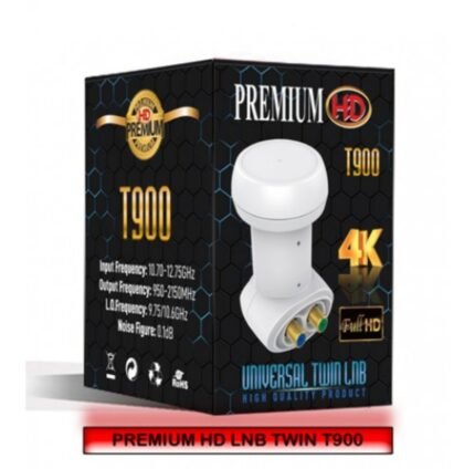 لاقط بريميموم مخرجين Premium T900 TWIN