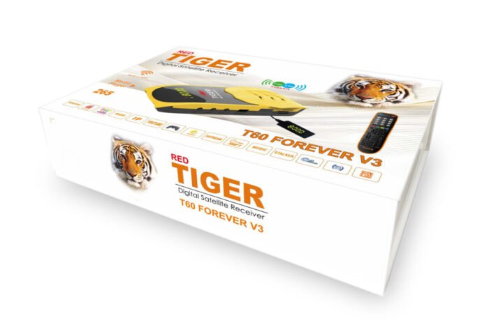 ⁦رسيفر تايجر T60 5G الإصدار الثالث  Tiger T60 5G V3⁩ - الصورة ⁦1⁩